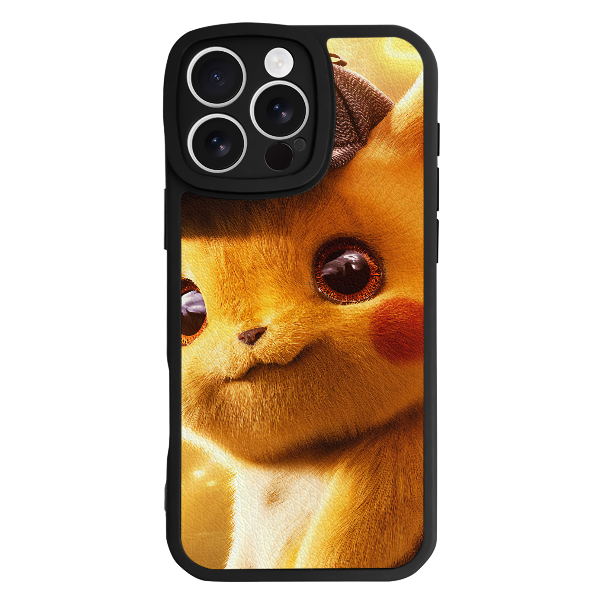 （画像用） ポケットモンスター Pokémon 【iPhone 16シリーズ対応】シリコンスマホケース（レザー調） 材質：シリコン